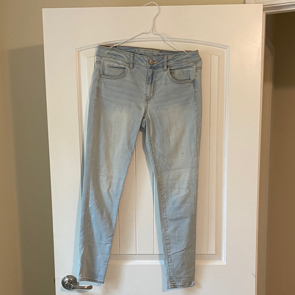 American Eagle Outfitters Light Blue Jegging Jeans